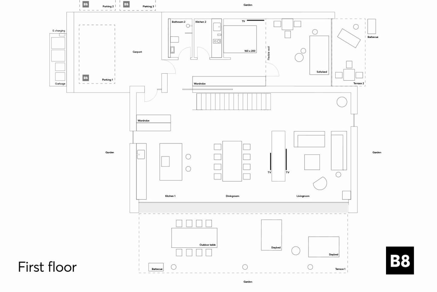 B8 - Die Exklusive Architektenvilla Fuer 4-10 Personen, Nuernberg Eksteriør billede